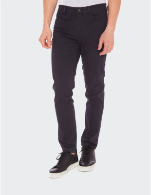 Pantaloni bărbați W. Wegener Douglas-slim 5526 albastru