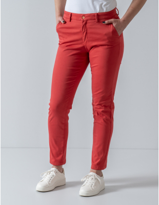 Pantaloni femei W. Wegener Chiva 7500 roșu