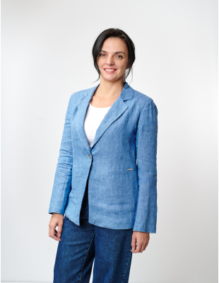 Sacou de damă W. Wegener Jana 7693 albastru deschis
