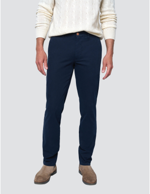 Pantaloni bărbați M|5 by Meyer Move 6514 bleumarin