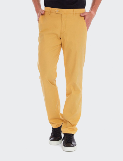 Pantaloni bărbați Meyer Bonn 5439 galben muștar