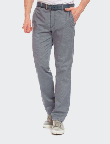 Pantaloni bărbați W. Wegener Eton 5514 albastru antarcit
