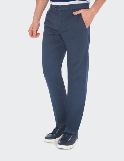 Pantaloni bărbați W. Wegener Eton 5514 albastru