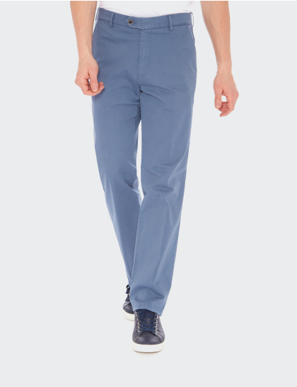 Pantaloni bărbați W. Wegener Eton 5526 albastru