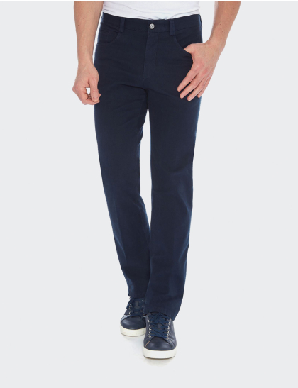 Pantaloni bărbați W. Wegener Douglas 5554 bleumarin
