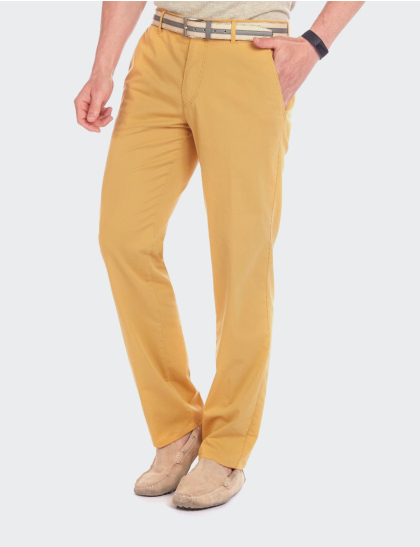 Pantaloni bărbați W. Wegener Eton 5557 galben