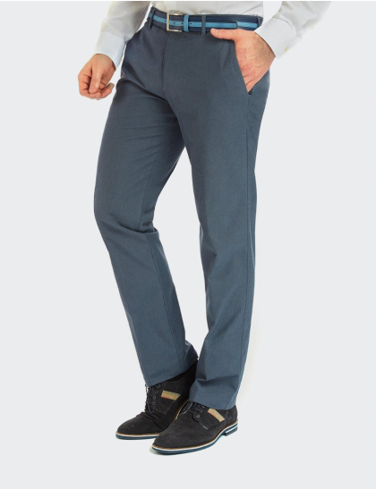 Pantaloni bărbați W. Wegener Eton 5638 albastru