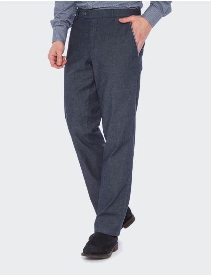 Pantaloni bărbați Meyer Bonn 5685 bleumarin