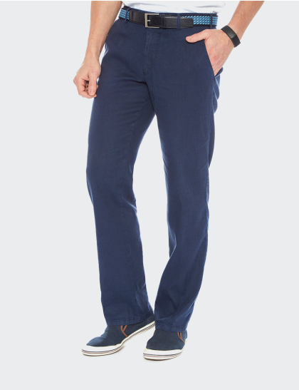 Pantaloni bărbați Meyer Chicago 5692 albastru