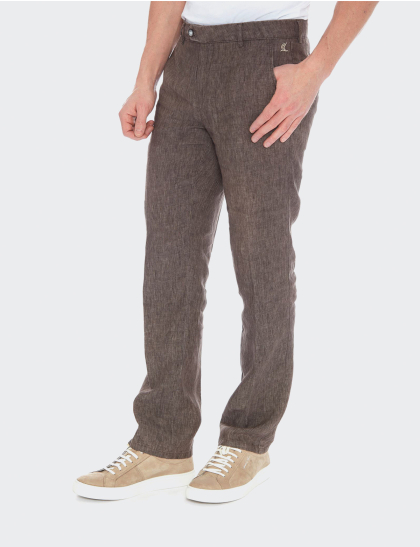 Pantaloni bărbați W. Wegener Eton 5693 maro