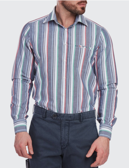 Cămașă bărbați W. Wegener 5951 bleumarin