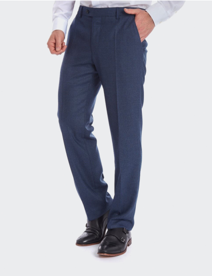 Pantaloni bărbați W. Wegener Eton 6151 albastru
