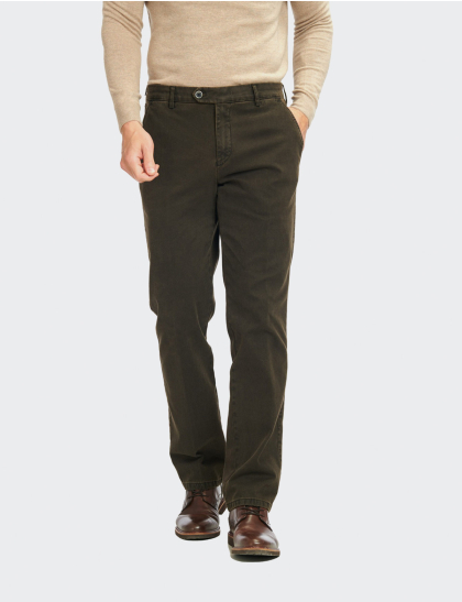 Pantaloni bărbați W. Wegener Eton 6438 maro