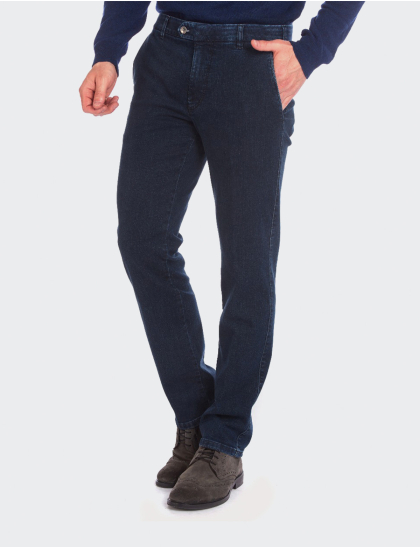 Pantaloni bărbați Meyer Bonn 6485 albastru închis