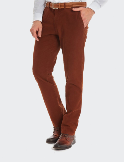 Pantaloni bărbați W. Wegener Rover 6518 roșu cărămiziu