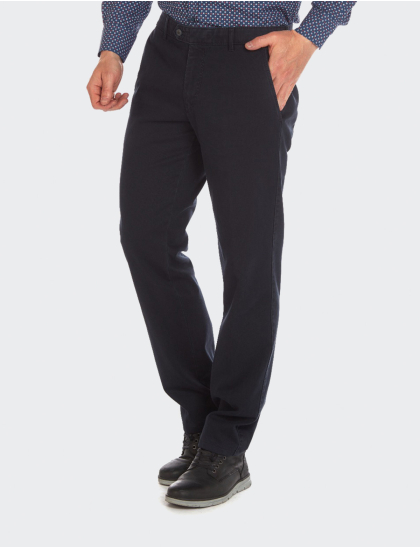 Pantaloni bărbați W. Wegener Eton 6563 albastru