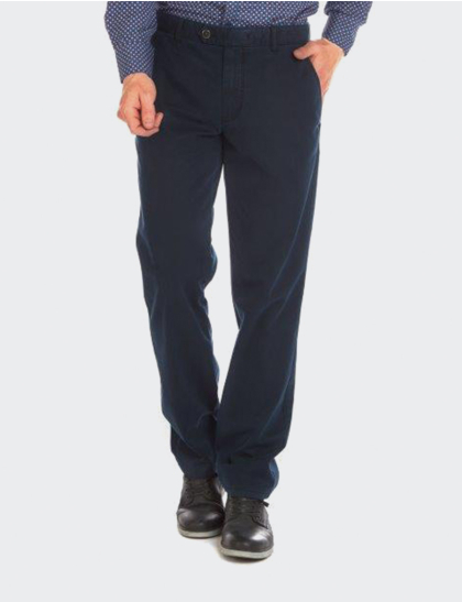 Pantalon W. Wegener Eton 6565 albastru