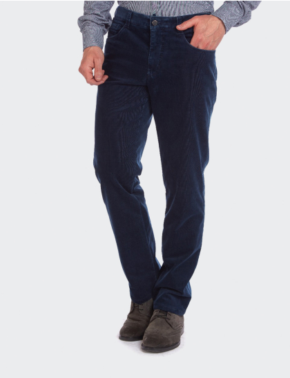 Pantaloni bărbați W. Wegener Douglas 6569 albastru