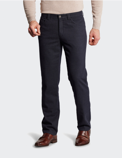 Pantaloni bărbați Meyer Dublin 6630 bleumarin