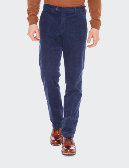 Pantaloni bărbați W. Wegener Eton 6652 albastru