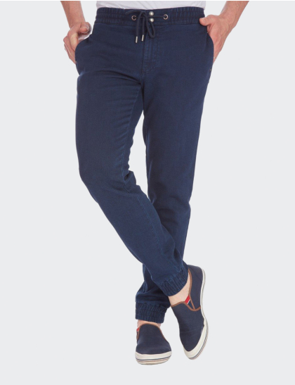 Pantaloni bărbați W. Wegener Runner 6863 albastru