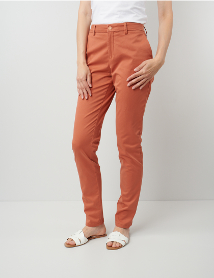 Pantaloni femei W. Wegener Chiva 7420 portocaliu