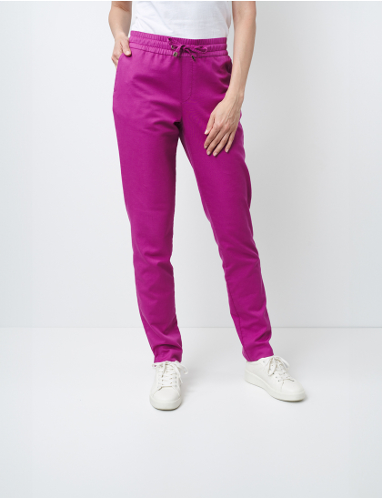 Pantaloni femei W. Wegener Anna 7500 roz inchis