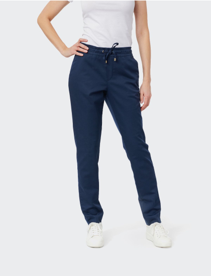 Pantaloni femei W. Wegener Anna 7601 bleumarin 
