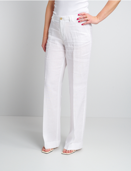 Pantaloni femei W. Wegener Martha 7692 alb 