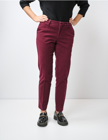 Pantaloni femei W. Wegener Elena 8659 Bordo 