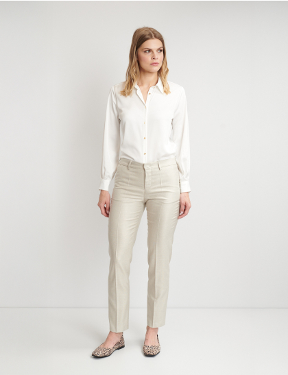 Pantaloni femei W. Wegener Elena 8685 Bej 