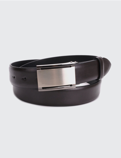 Curea Wegener clasica din piele 102325 maro