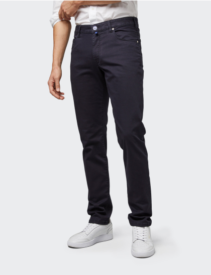 Pantaloni bărbați Meyer Slim 6172/19 bleumarin