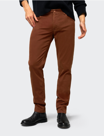 Pantaloni Bărbați M|5 by Meyer Five 6106 maro roscat