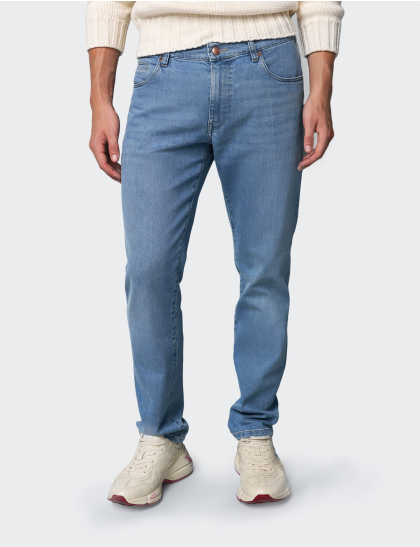 Pantaloni bărbați M|5 by Meyer Regular 6209/16 albastru