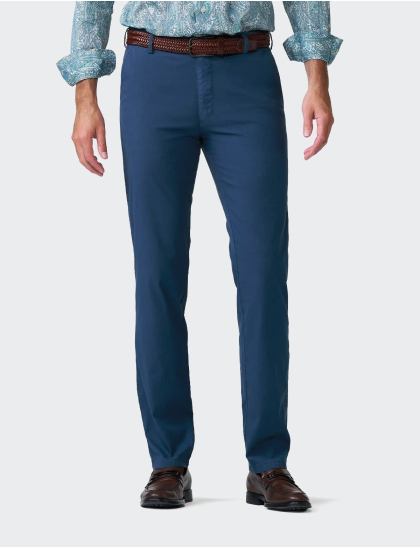 Pantaloni bărbați Meyer Oslo 5081 Albastru 