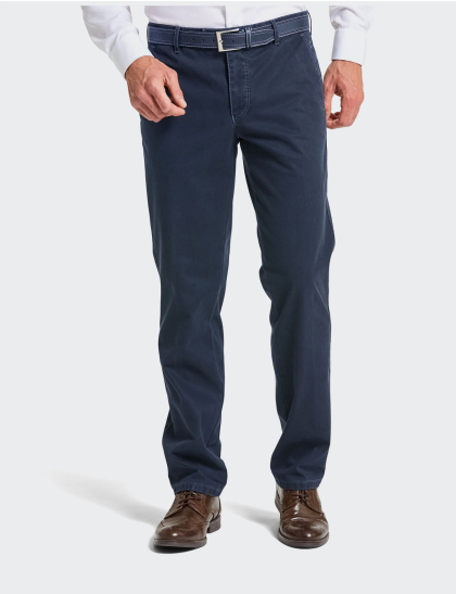 Pantaloni bărbați W. Wegener Eton 6567 albastru