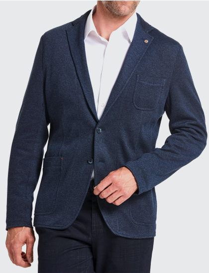 Sacou bărbați Wegener Jack-Jersey 6701 albastru