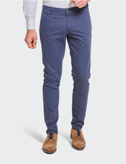 Pantaloni bărbați W. Wegener Vegas 5505 bleumarin