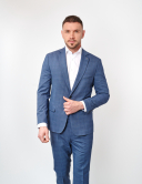 Sacou bărbați W. Wegener Nelson-S 5364 Albastru