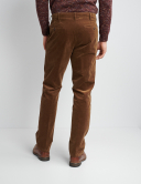 Pantaloni Bărbați W. Wegener Eton 6657 maro