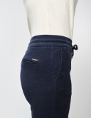 Pantaloni femei W. Wegener Anna 8659 Bleumarin