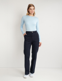 Pantaloni femei W. Wegener Martha 8677 Albastru