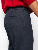 Pantaloni bărbați M|5 by Meyer Move 6510 bleumarin