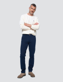 Pantaloni bărbați M|5 by Meyer Move 6514 bleumarin