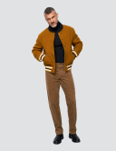 Pantaloni bărbați M|5 by Meyer Six 6599 camel