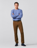 Pantaloni Bărbați Meyer Roma 9316 caramiziu