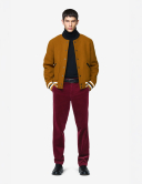 Pantaloni bărbați Meyer Roma 8621 visiniu