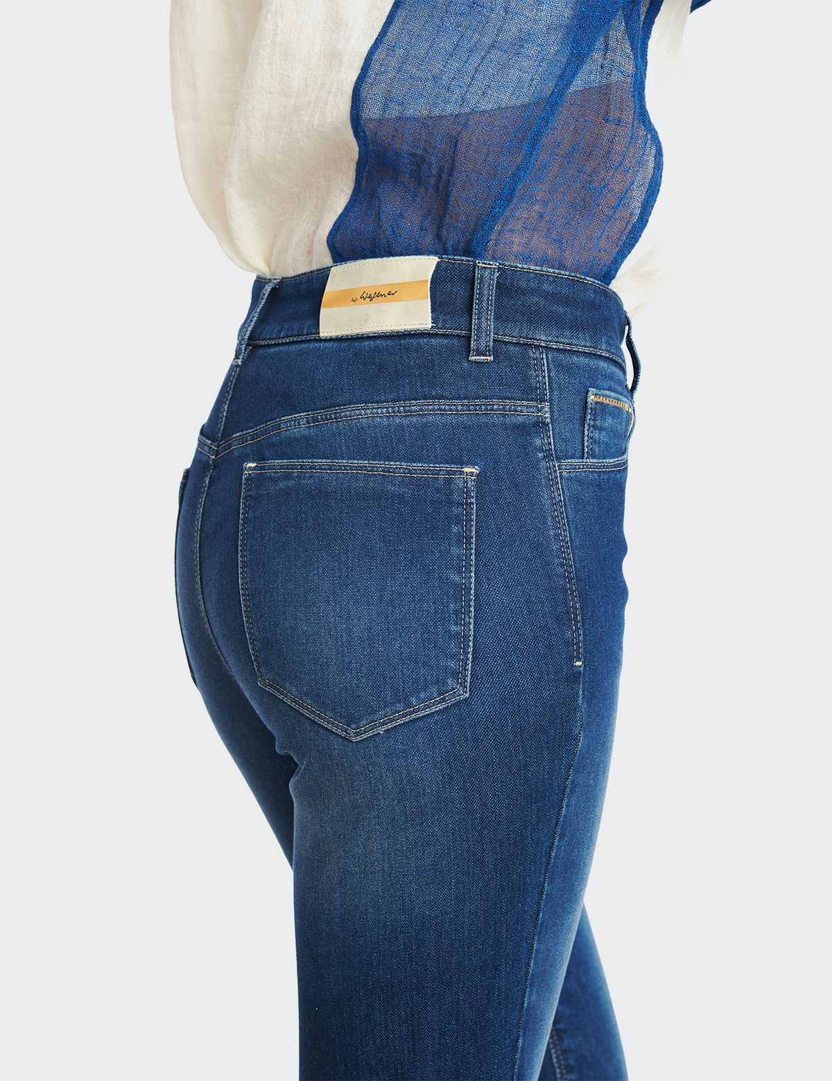 Pantaloni femei W. Wegener Birdy 7878 Albastru