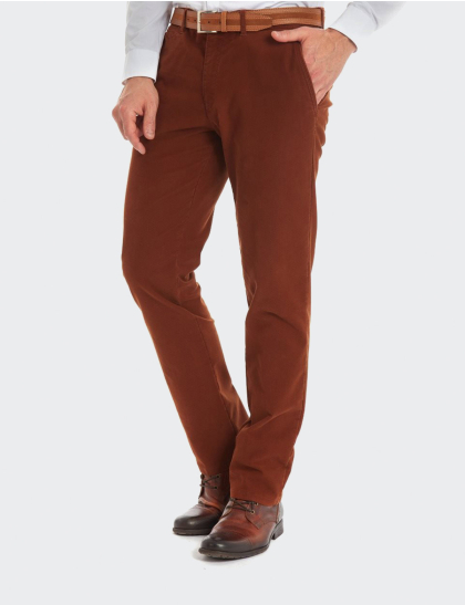 Pantaloni bărbați W. Wegener Rover 6518 Roșu cărămiziu